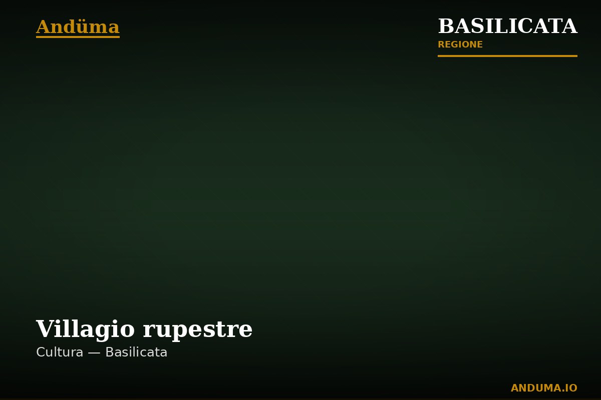 Villagio rupestre — Punto di interesse a Matera, Matera