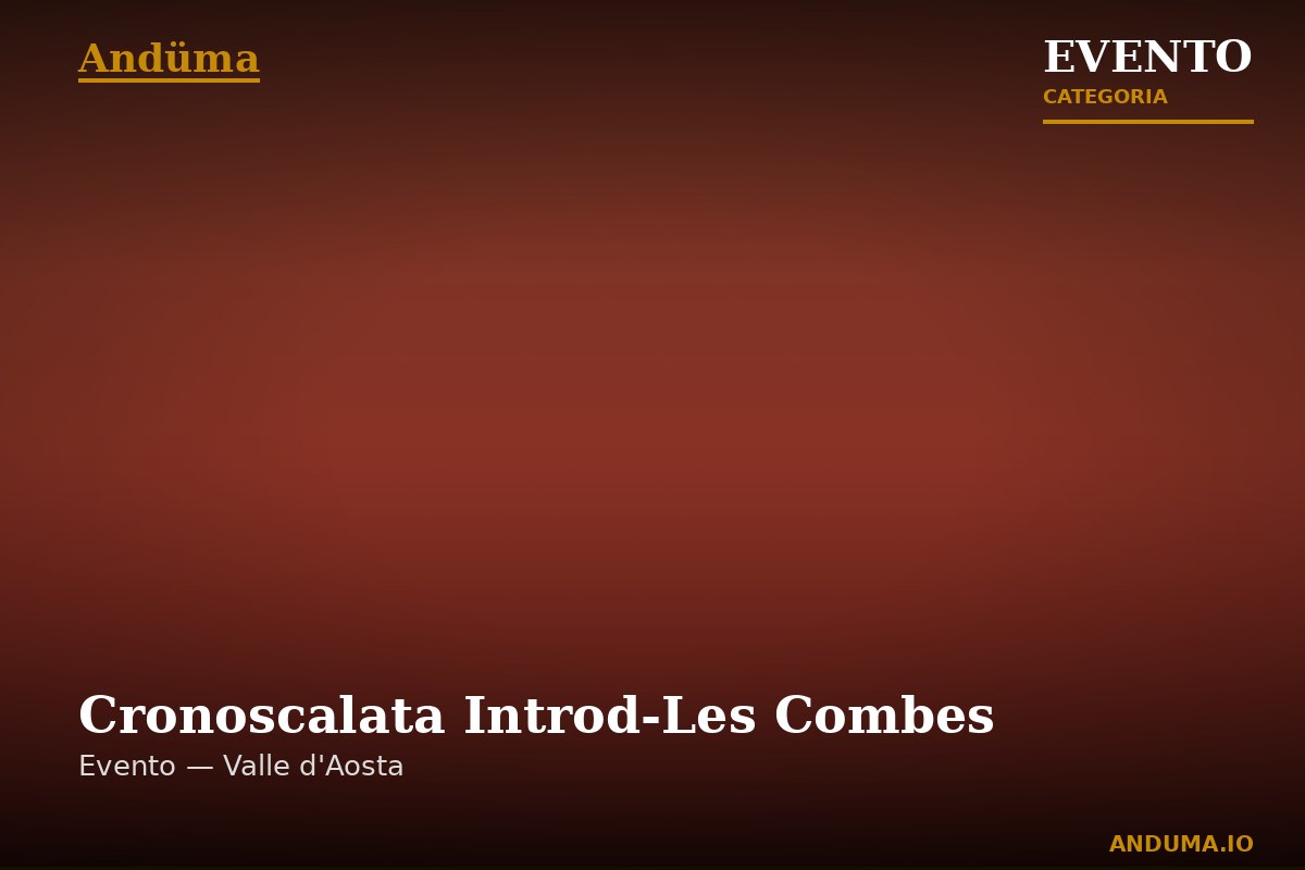 Cronoscalata Introd-Les Combes