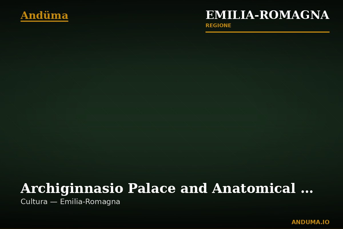 Archiginnasio Palace and Anatomical Theater — Punto di interesse a Bologna, Bologna