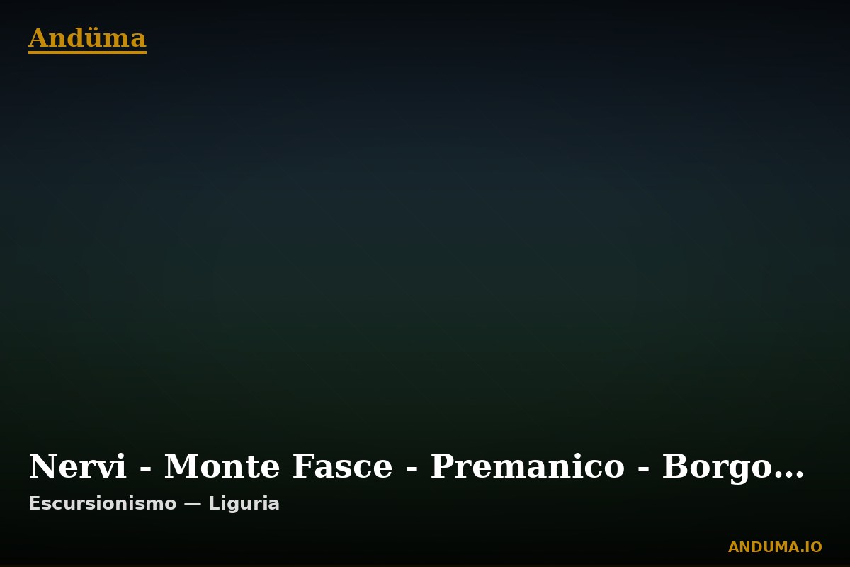 Nervi - Monte Fasce - Premanico - Borgoratti — Punto di interesse , Piedmont