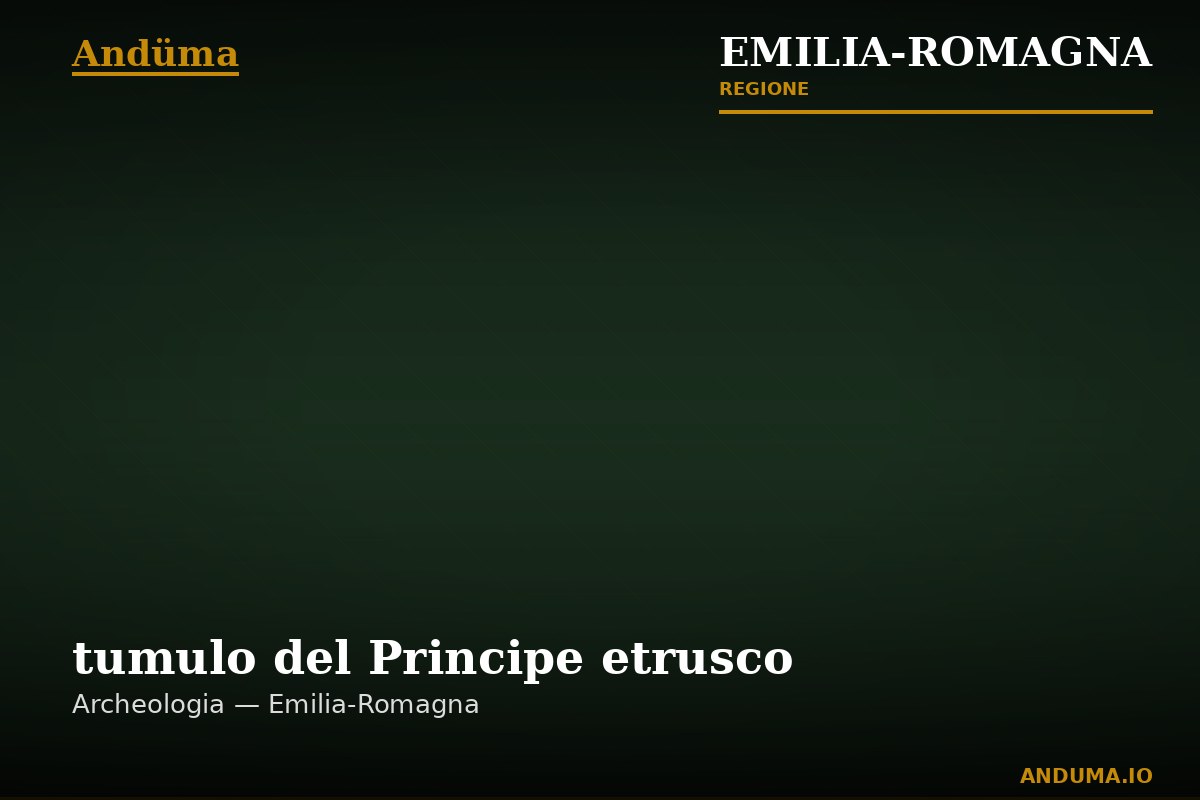 tumulo del Principe etrusco — Punto di interesse , Bologna