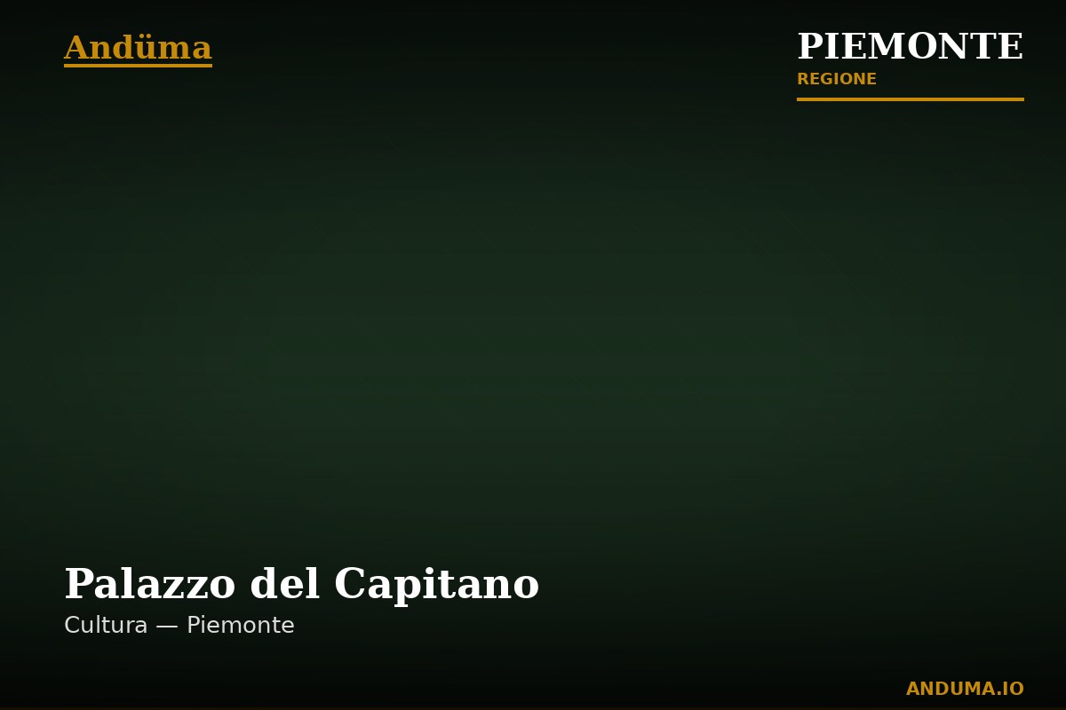 Palazzo del Capitano — Punto di interesse a Santhia, Vercelli