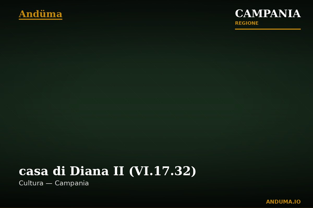 casa di Diana II (VI.17.32) — Punto di interesse , Napoli