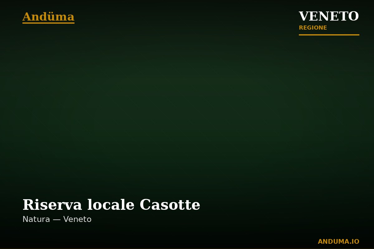 Riserva locale Casotte — Punto di interesse , Venezia