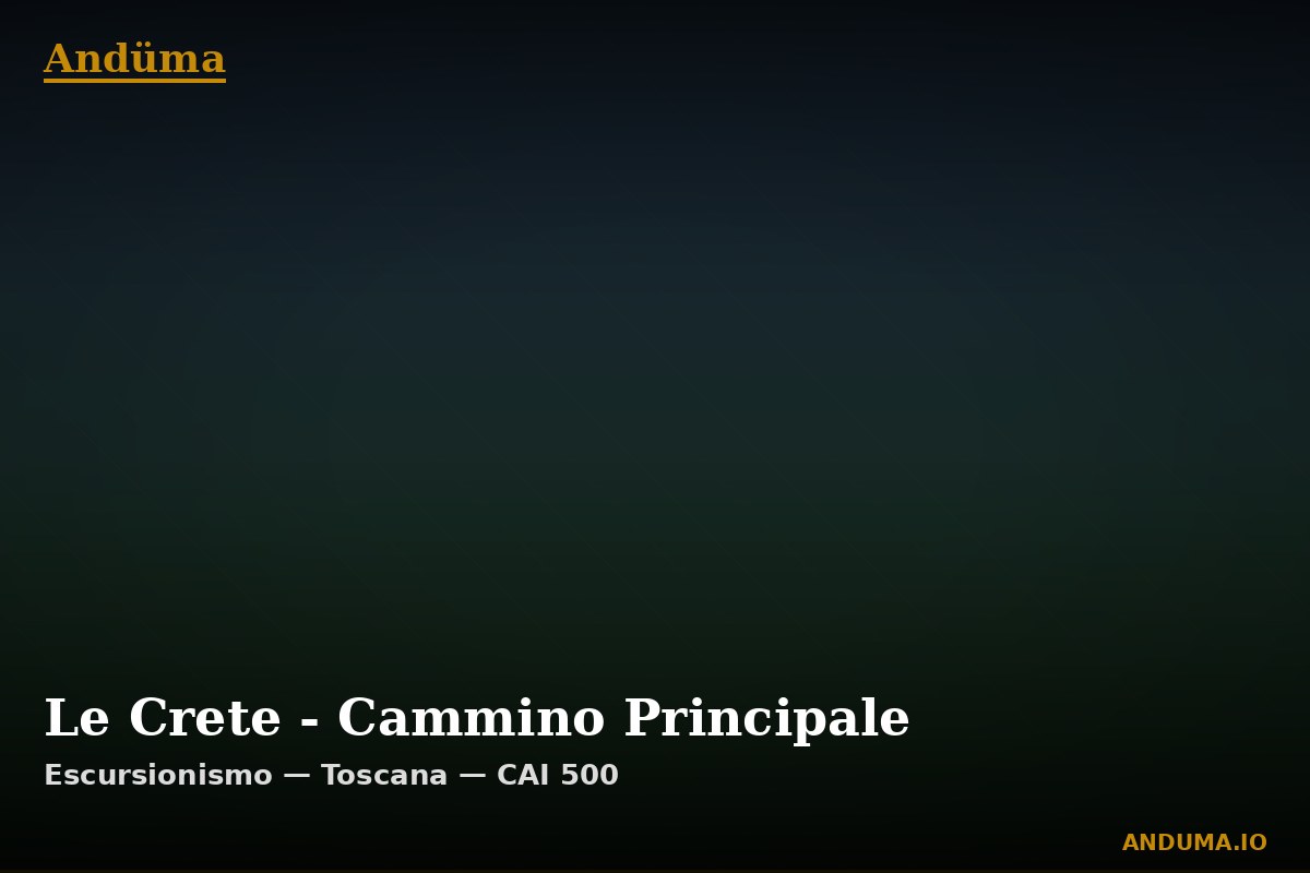 Le Crete - Cammino Principale — Punto di interesse , Piedmont