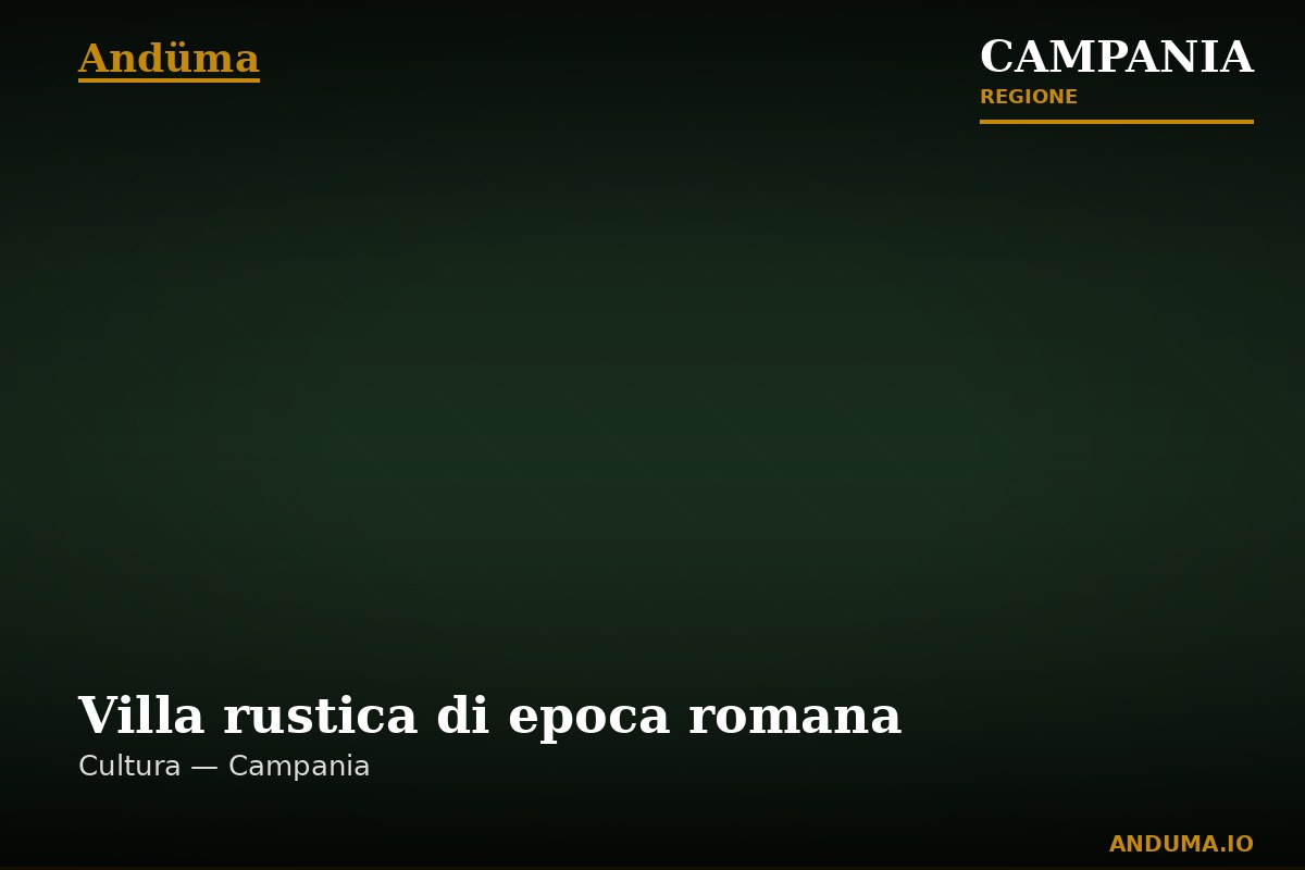 Villa rustica di epoca romana — Punto di interesse a Napoli, Napoli