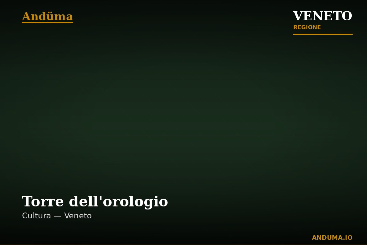 Torre dell'orologio — Punto di interesse a Venezia, Venezia