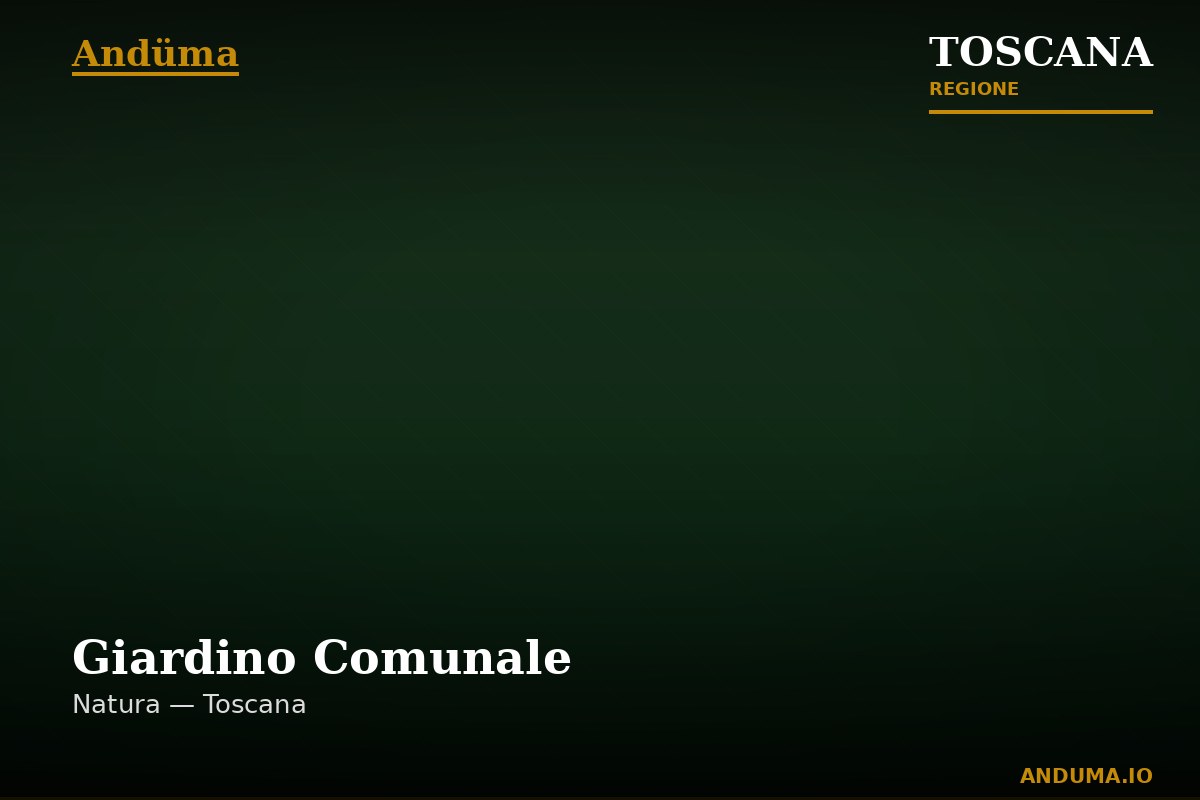 Giardino Comunale — Punto di interesse a Firenze, Firenze