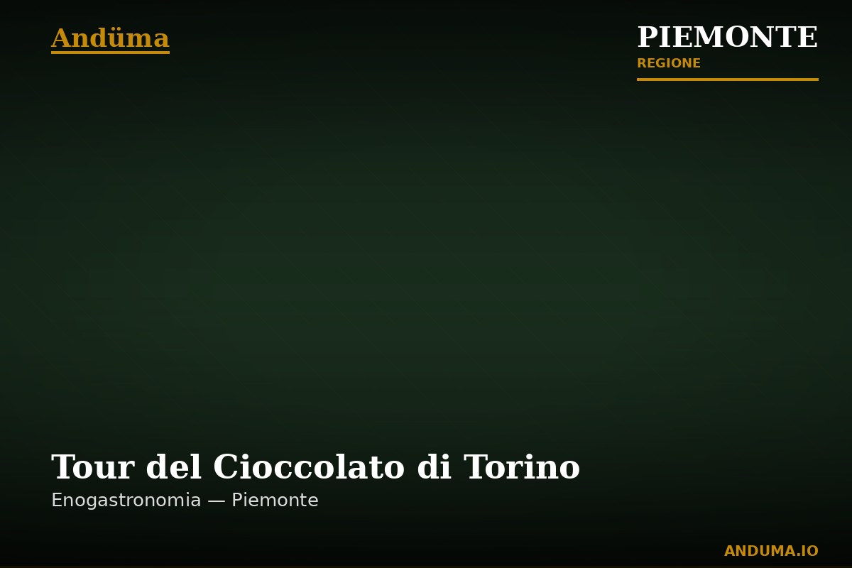 Tour del Cioccolato di Torino — Esperienza a Torino, Torino