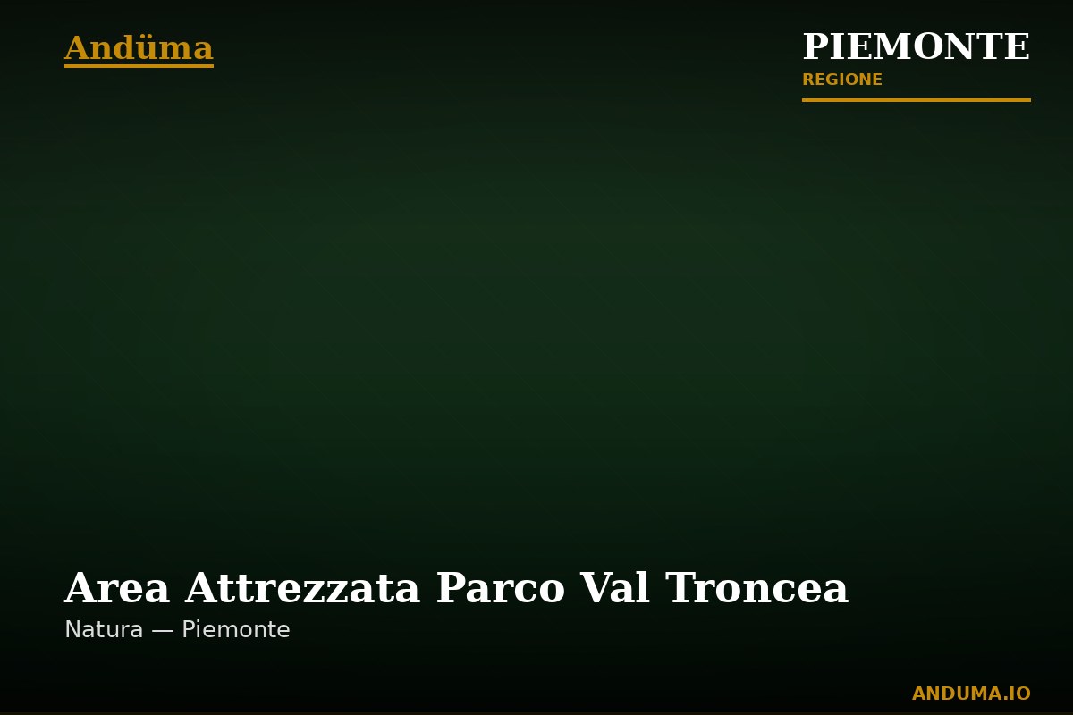Area Attrezzata Parco Val Troncea — Punto di interesse a Sestriere, Torino