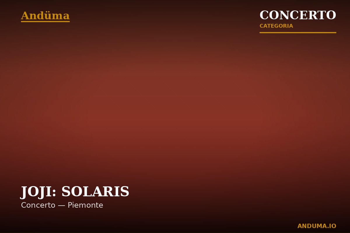 JOJI: SOLARIS