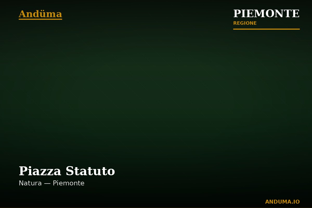 Piazza Statuto — Punto di interesse a Monferrato Casalese, Alessandria