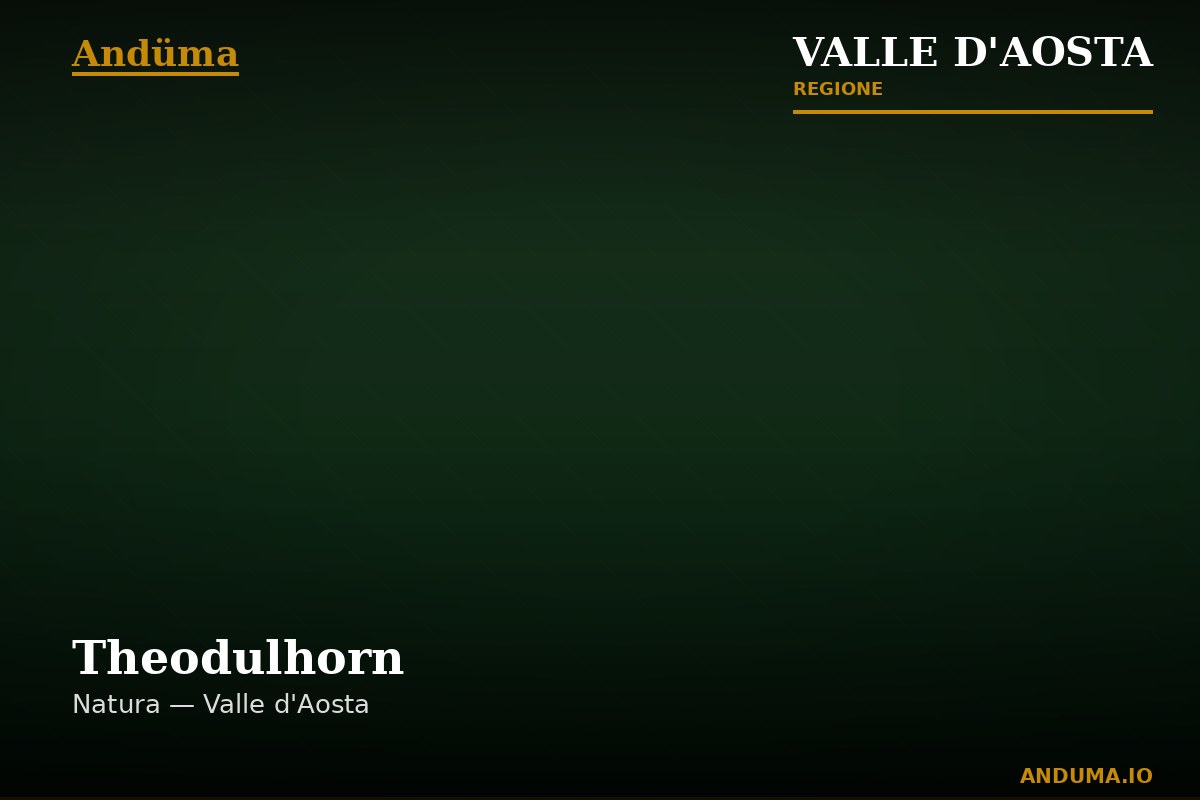 Theodulhorn — Punto di interesse a Cervinia, Aosta