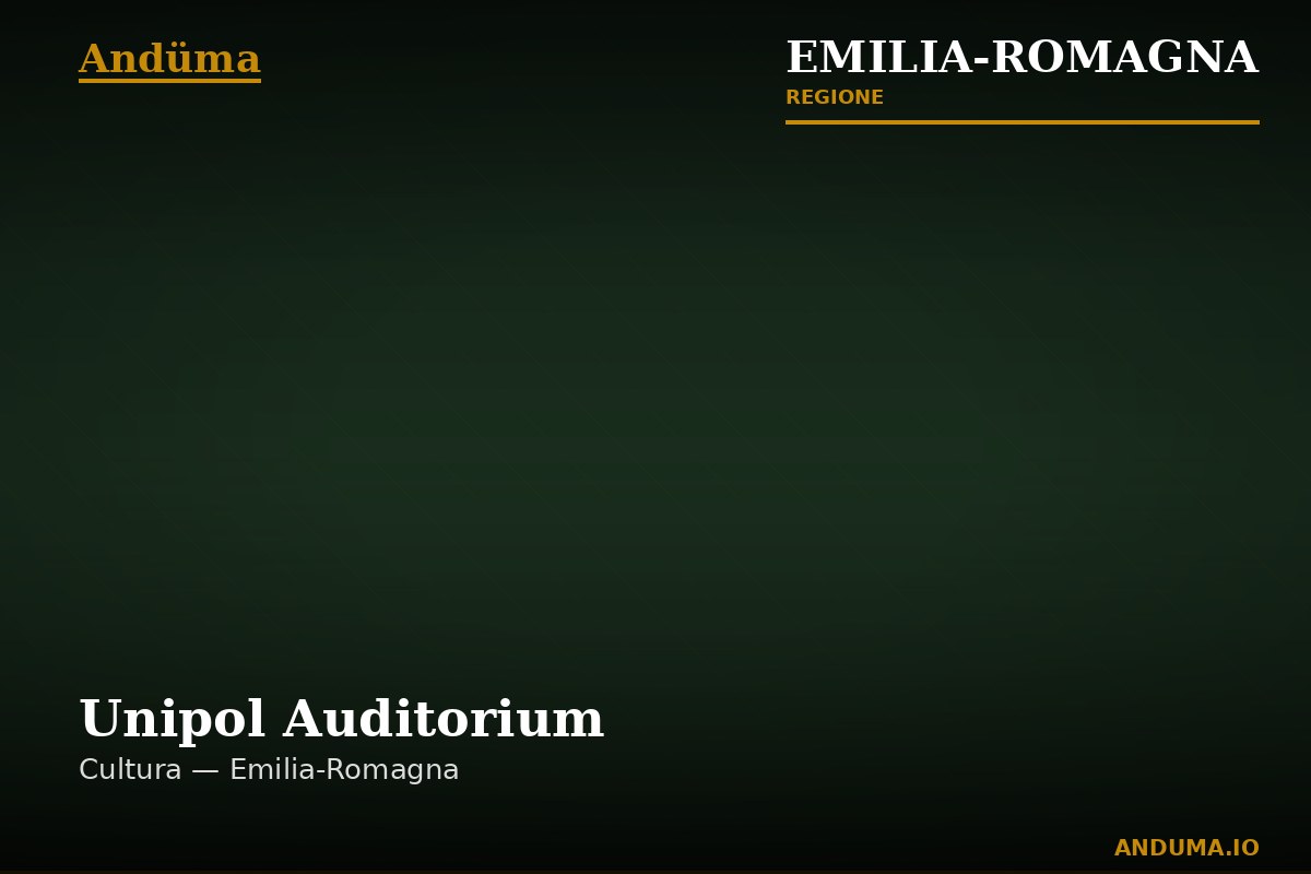 Unipol Auditorium — Punto di interesse a Bologna, Bologna