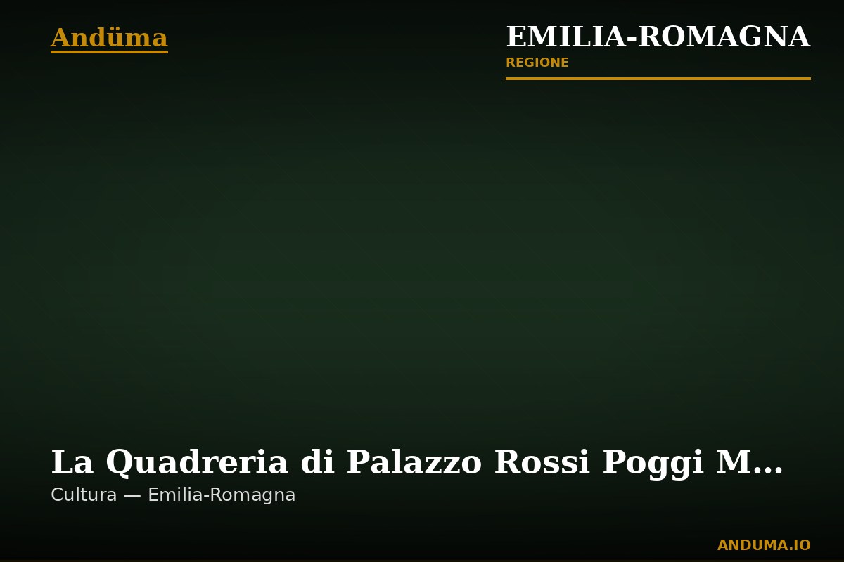 La Quadreria di Palazzo Rossi Poggi Marsili — Punto di interesse a Bologna, Bologna