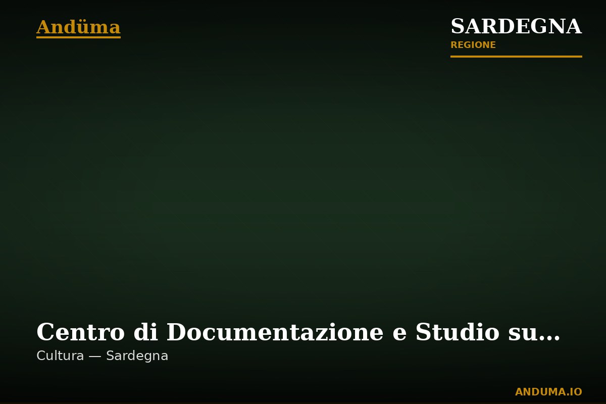 Centro di Documentazione e Studio sulla Sartiglia — Punto di interesse a Oristano, Oristano