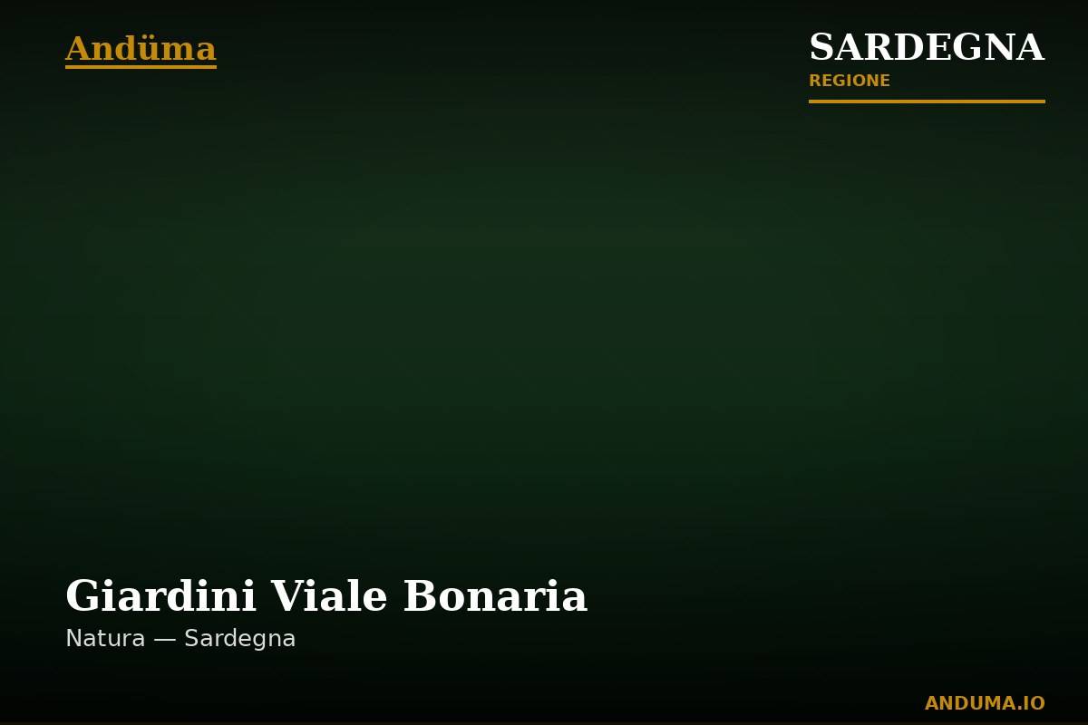 Giardini Viale Bonaria — Punto di interesse a Cagliari, Cagliari