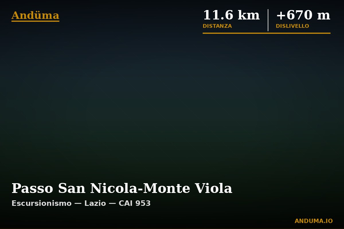 Passo San Nicola-Monte Viola — Punto di interesse , Piedmont