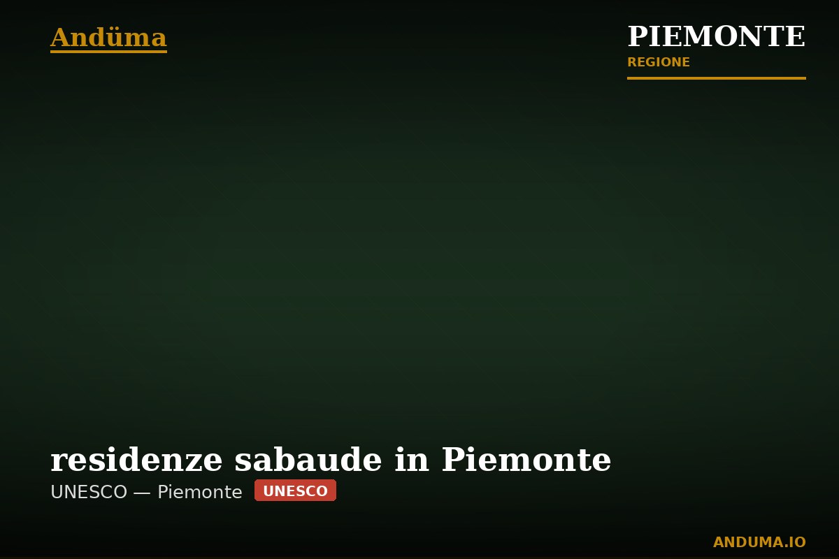 residenze sabaude in Piemonte — Punto di interesse , Torino