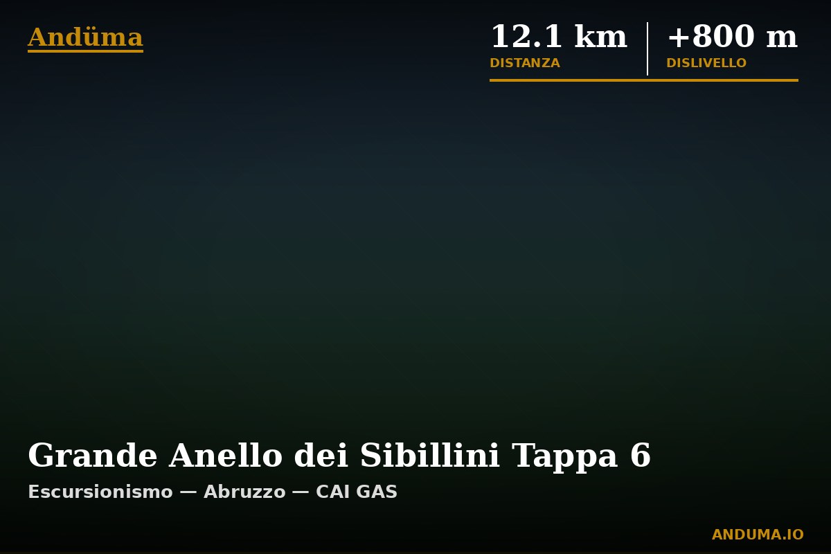 Grande Anello dei Sibillini Tappa 6 — Punto di interesse , Piedmont