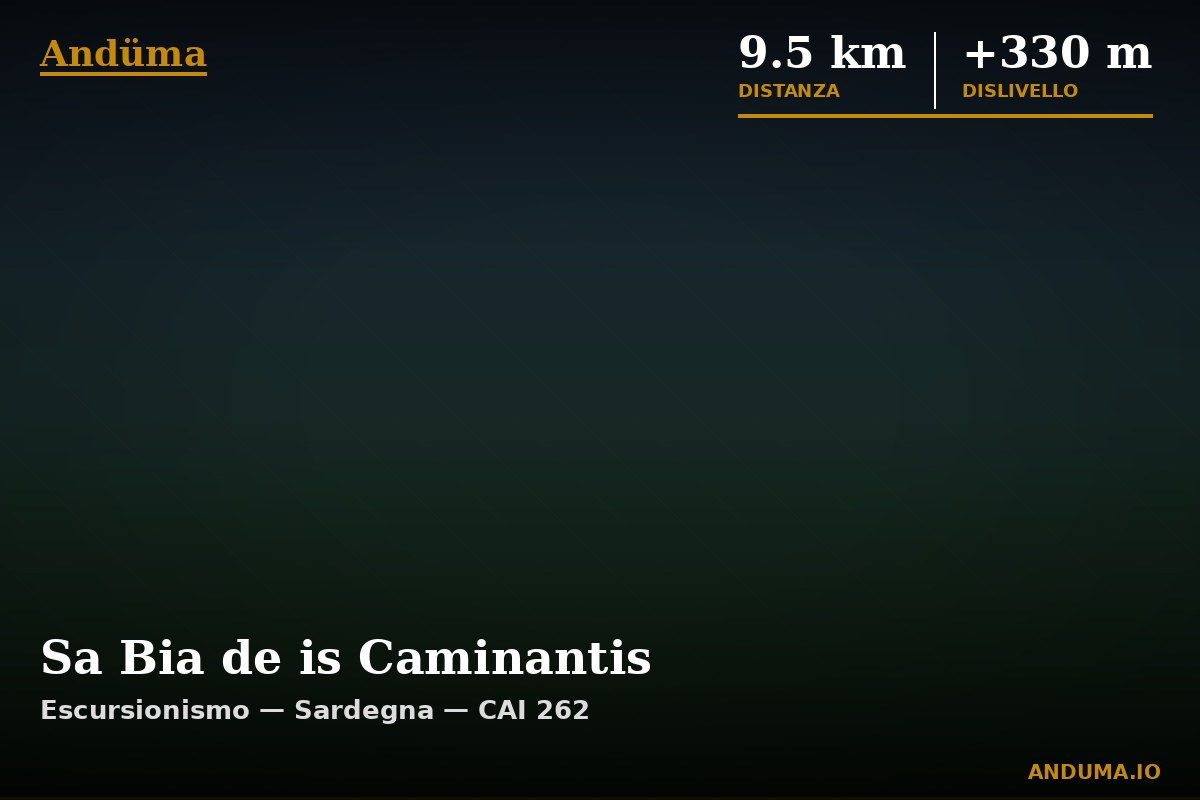Sa Bia de is Caminantis — Punto di interesse , Piedmont