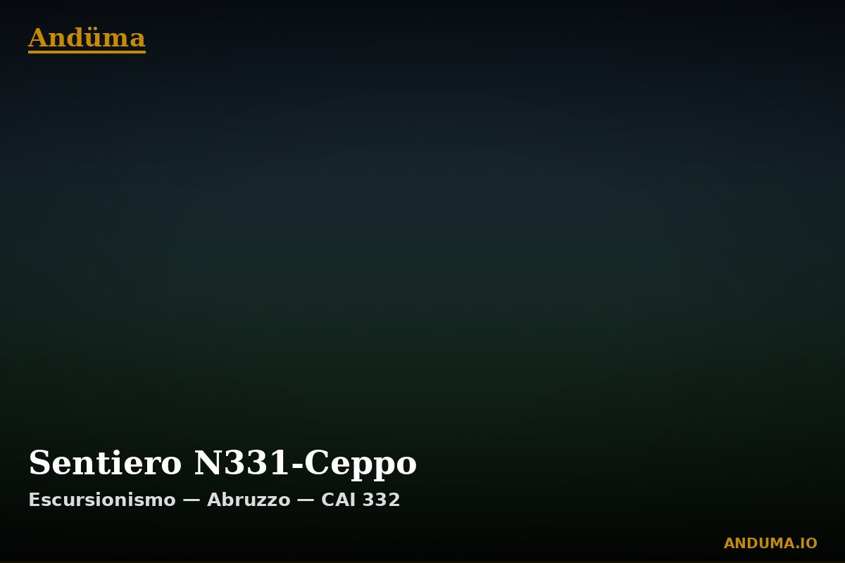 Sentiero N331-Ceppo — Punto di interesse , Piedmont