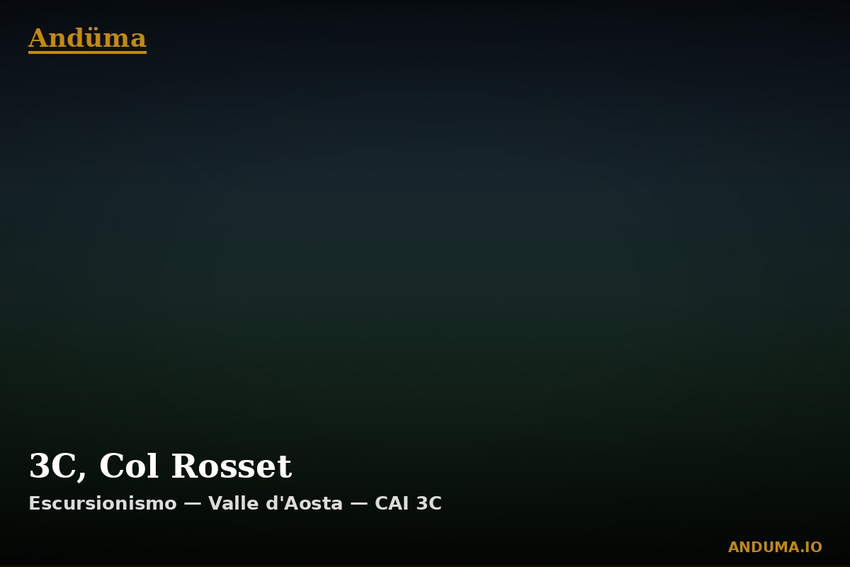 3C, Col Rosset — Punto di interesse , Piedmont