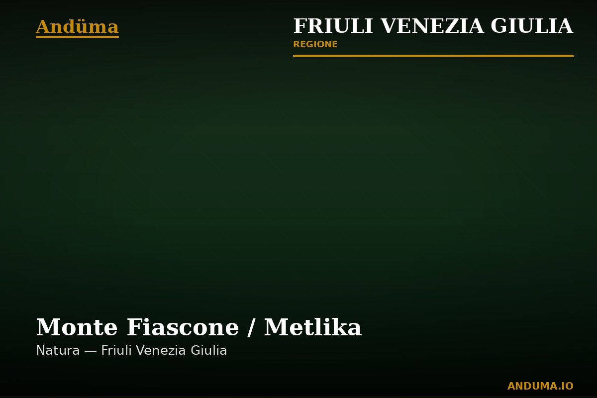 Monte Fiascone / Metlika — Punto di interesse a Trieste, Trieste