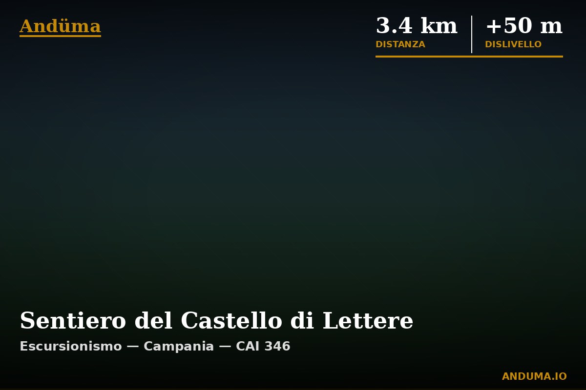 Sentiero del Castello di Lettere — Punto di interesse , Piedmont