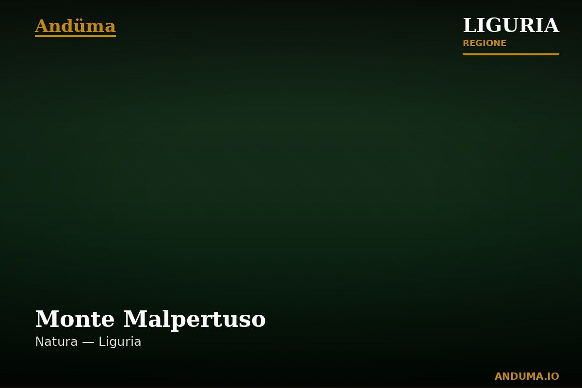 Monte Malpertuso — Punto di interesse a Cinque Terre, La Spezia