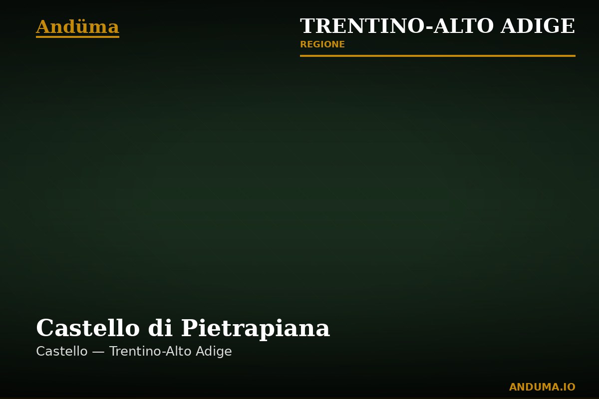 Castello di Pietrapiana — Punto di interesse a Trento, Trento