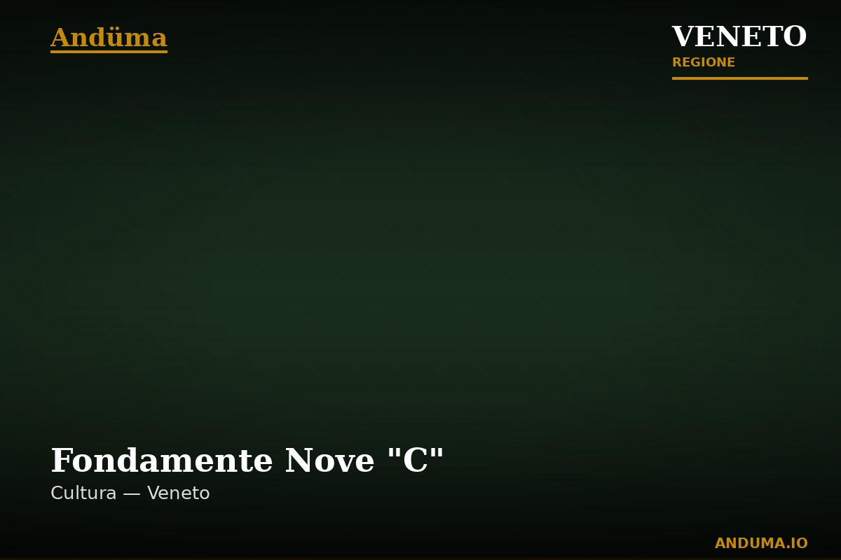 Fondamente Nove "C" — Punto di interesse , Venezia
