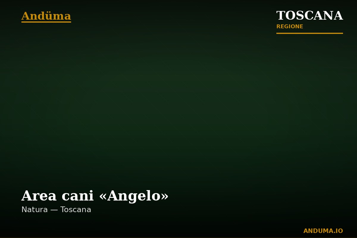 Area cani «Angelo» — Punto di interesse a Firenze, Firenze
