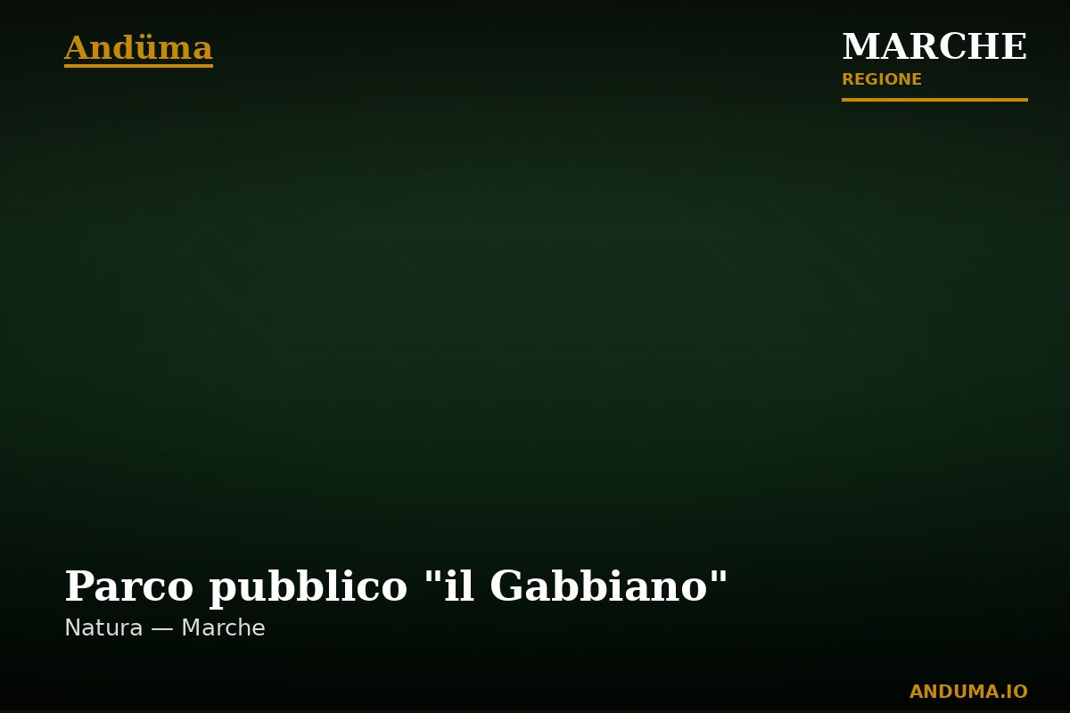 Parco pubblico "il Gabbiano" — Punto di interesse a Ancona, Ancona