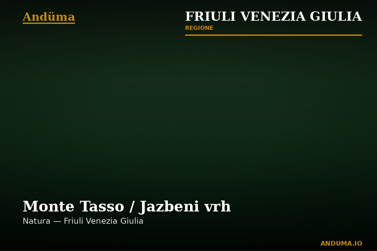 Monte Tasso / Jazbeni vrh — Punto di interesse a Trieste, Trieste