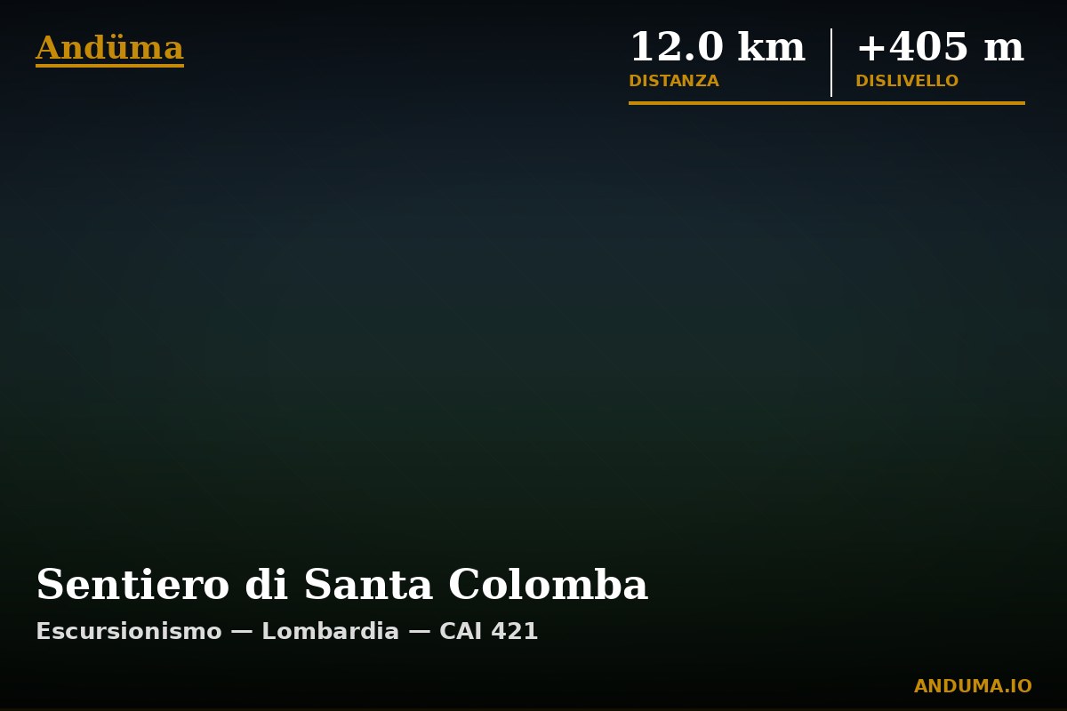 Sentiero di Santa Colomba — Punto di interesse , Piedmont