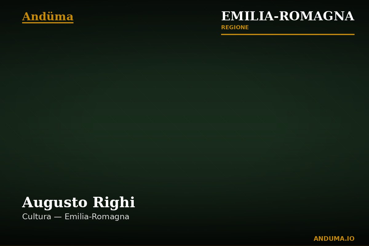 Augusto Righi — Punto di interesse a Bologna, Bologna