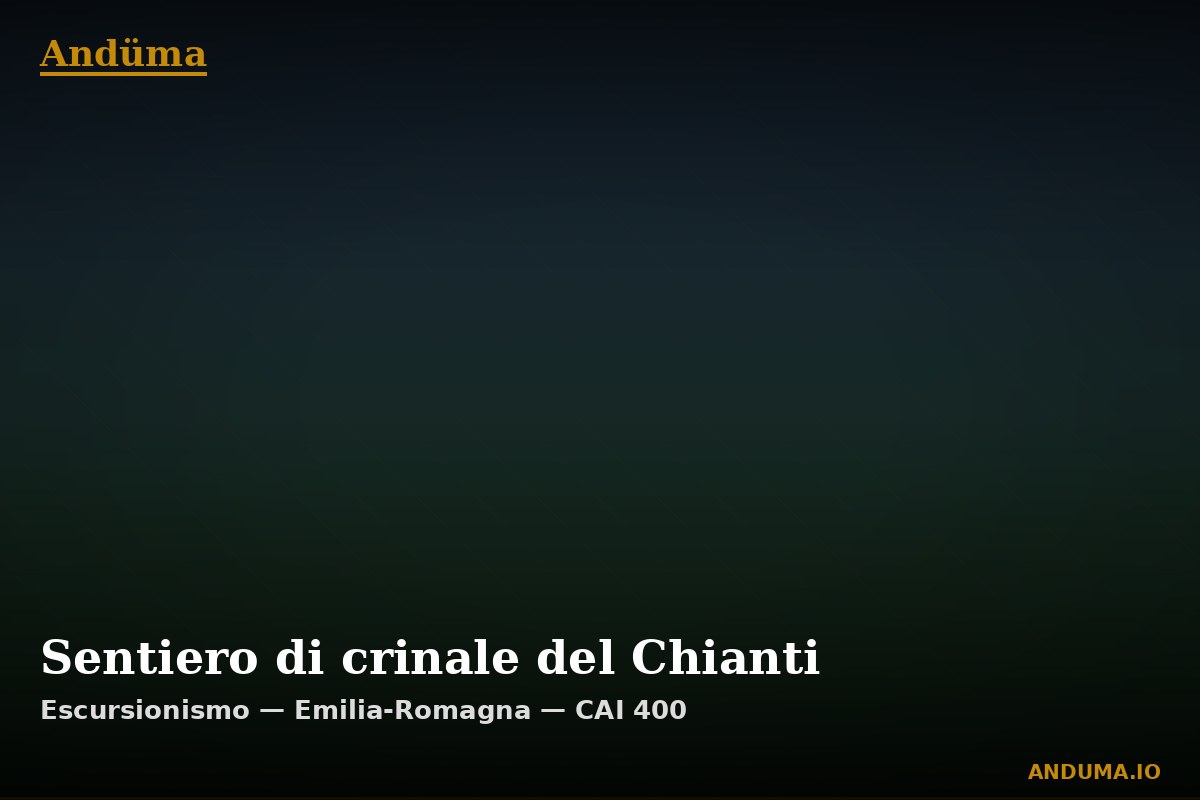 Sentiero di crinale del Chianti — Punto di interesse , Piedmont