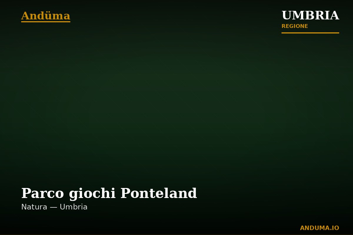Parco giochi Ponteland — Punto di interesse a Perugia, Perugia