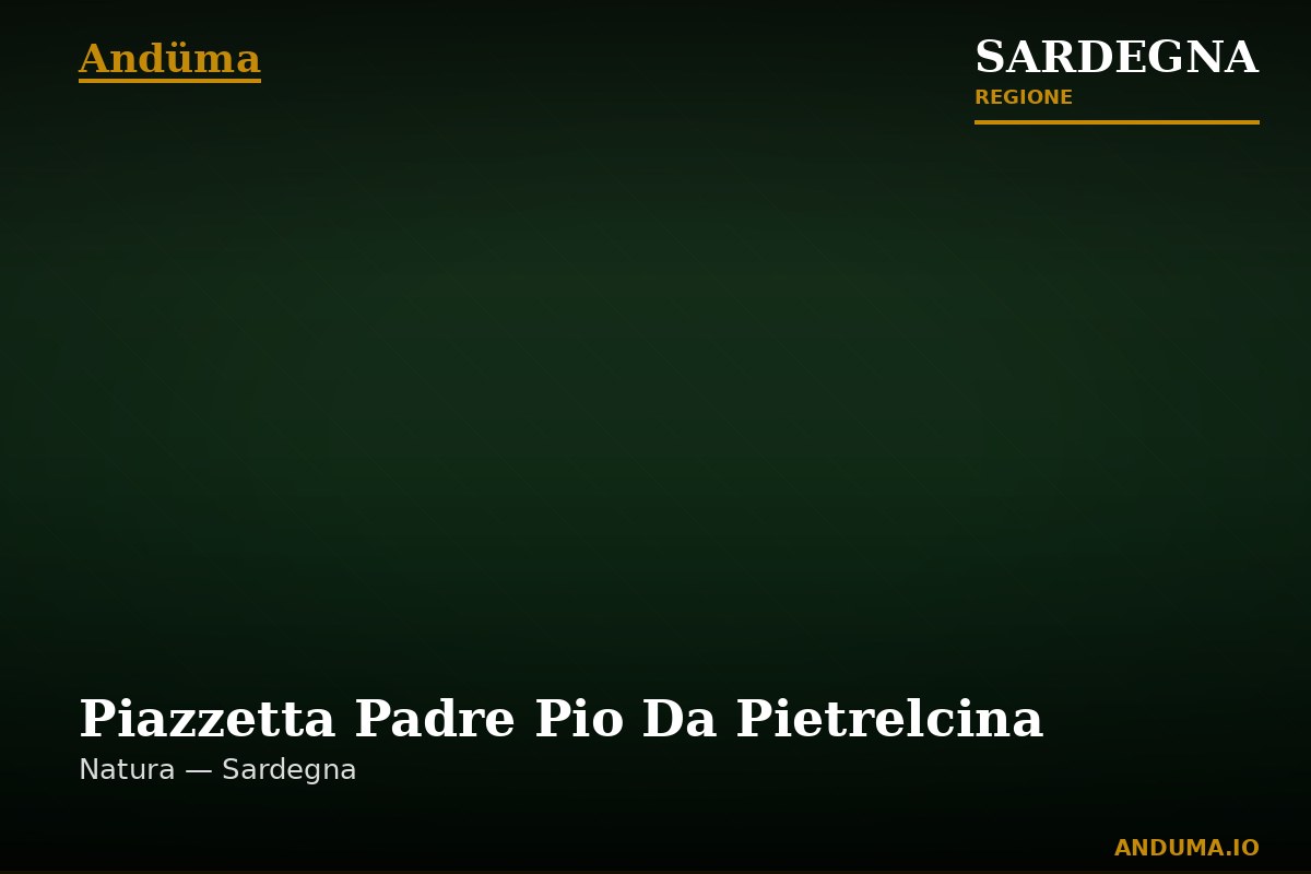 Piazzetta Padre Pio Da Pietrelcina — Punto di interesse a Cagliari, Cagliari