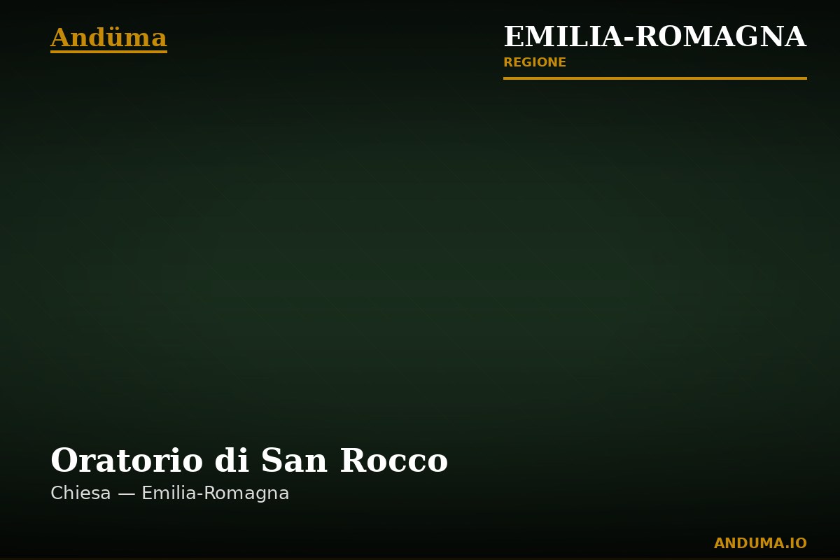 Oratorio di San Rocco — Point d'intérêt in Bologna, Bologna