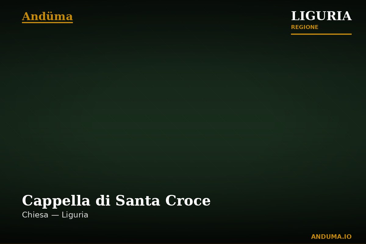 Cappella di Santa Croce — Punto di interesse a Camogli, Genova