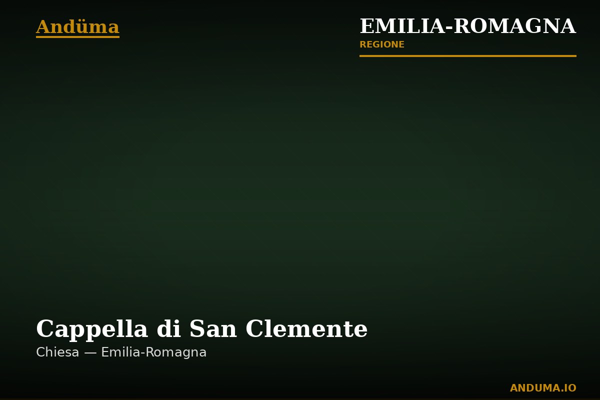 Cappella di San Clemente — Punto di interesse a Bologna, Bologna
