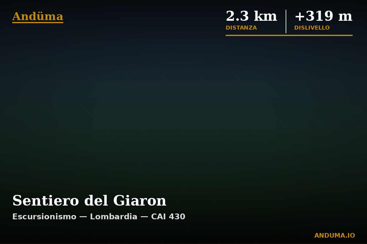 Sentiero del Giaron — Punto di interesse , Piedmont