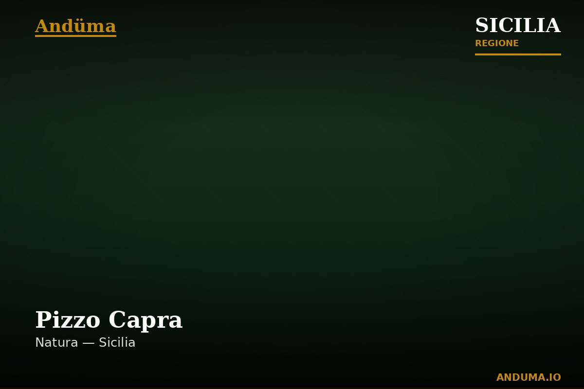 Pizzo Capra — Punto di interesse a Palermo, Palermo