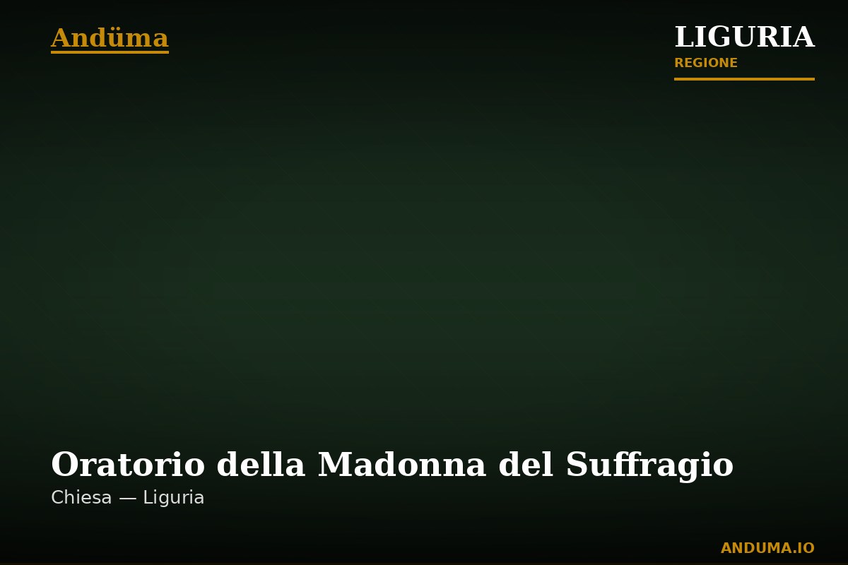 Oratorio della Madonna del Suffragio — Punto di interesse a Portofino, Genova