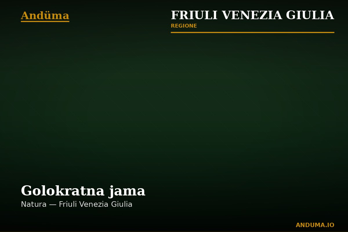 Golokratna jama — Punto di interesse a Trieste, Trieste