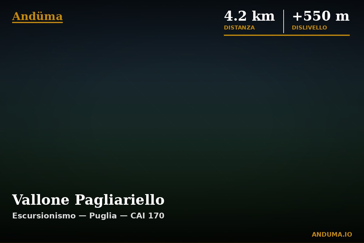 Vallone Pagliariello — Punto di interesse , Piedmont