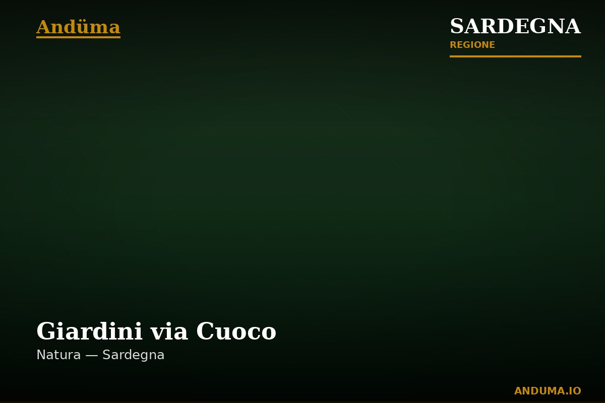 Giardini via Cuoco — Punto di interesse a Cagliari, Cagliari
