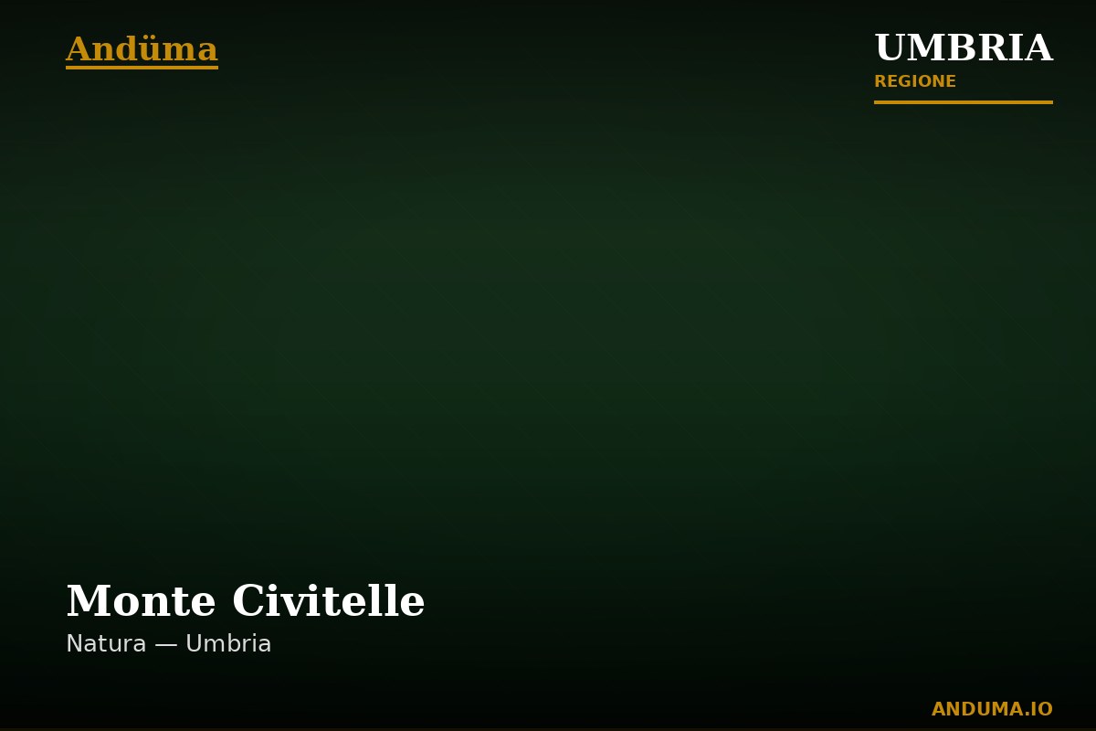 Monte Civitelle — Punto di interesse a Perugia, Perugia